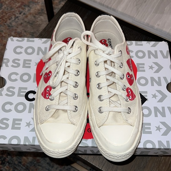 Converse x Comme des Garçons PLAY Chuck 70 Multi Heart - Picture 4 of 7